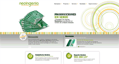 Desktop Screenshot of neoingenia.com